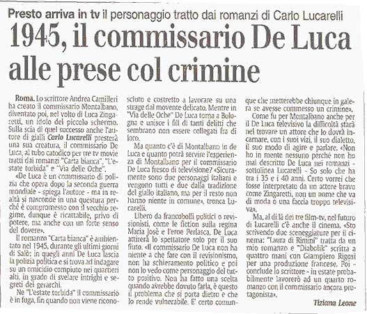 Carlo Lucarelli su carta