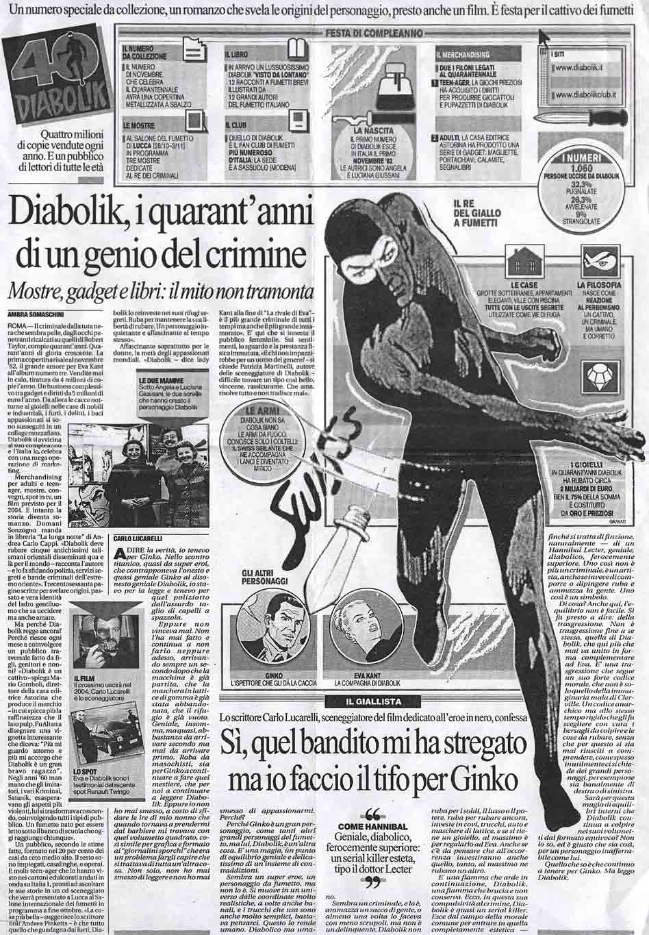 Carlo Lucarelli su carta