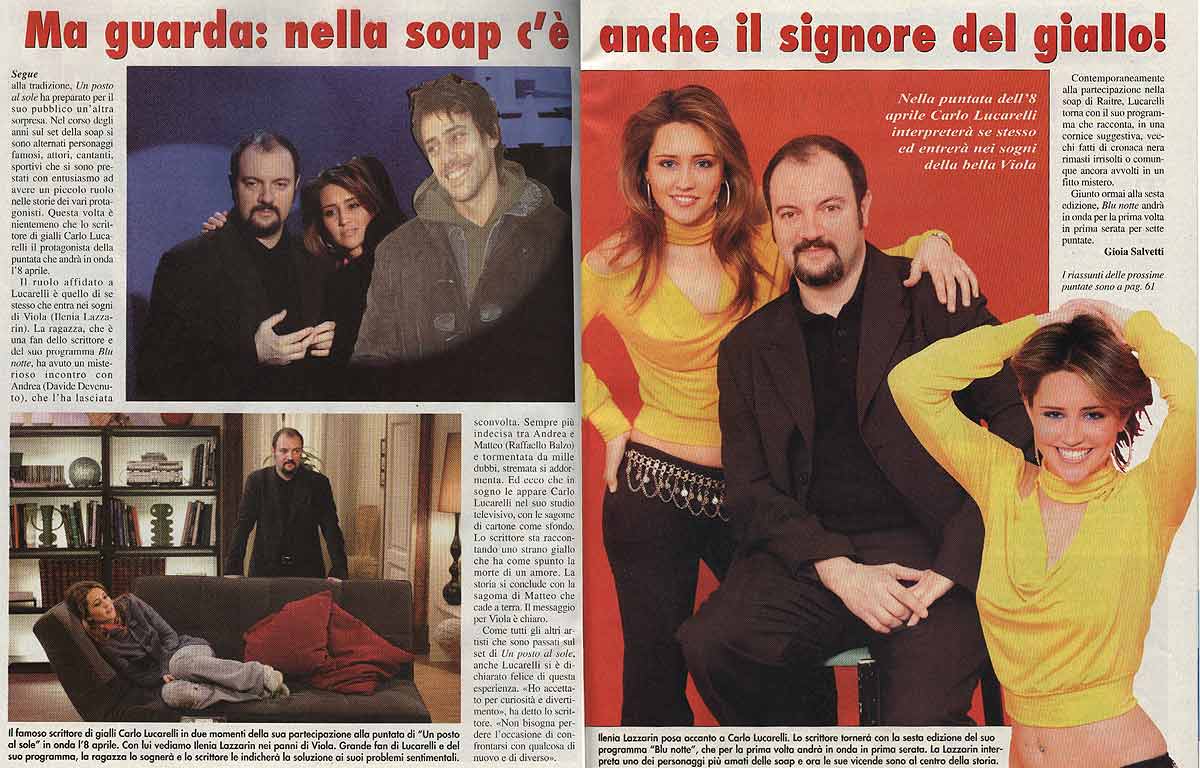 Carlo Lucarelli su carta