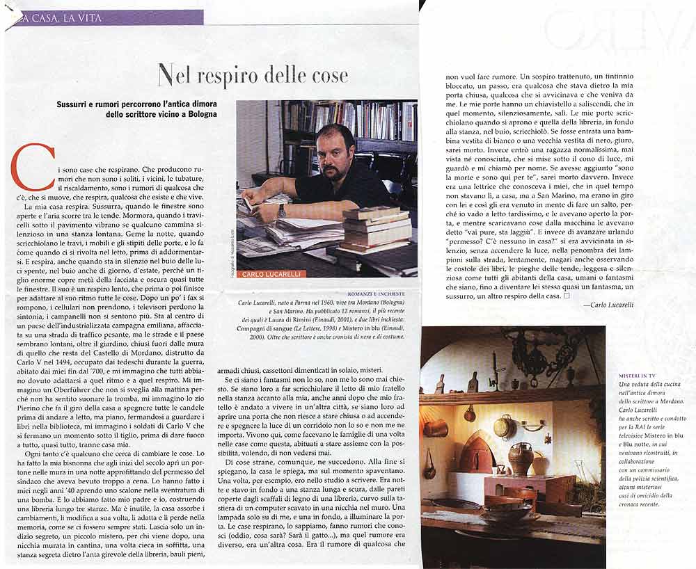 Carlo Lucarelli su carta